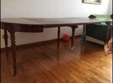 tavolo antico tondo allungabile