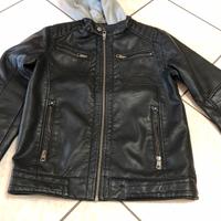 Giacca stile motociclista ragazzo 14 anni