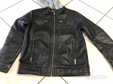 Giacca stile motociclista ragazzo 14 anni