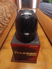 Casco full carbonio neroLS2 come nuovo + accessori