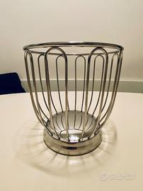 Alessi fruttiera / porta-agrumi “370” in acciaio