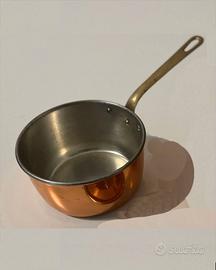 mini casseruola in rame Ruffoni con manico 14 cm