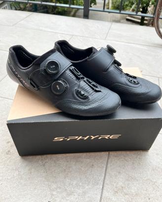 Scarpe bici da corsa Shimano s-phyre 902 nere 43