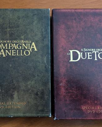 DVD il signore degli anelli 