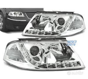 FARI PER VOLKSWAGEN VW PASSAT 3BG 00-05 FONDO CROM