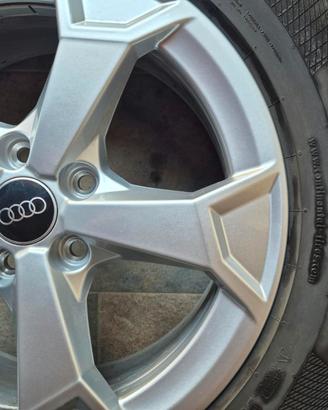 Gomme invernali con cerchi in lega audi