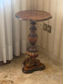 Tavolino Servomuto / Porta Piante in Legno