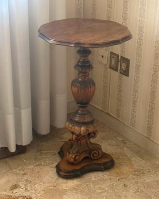 Tavolino Servomuto / Porta Piante in Legno