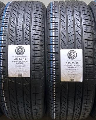 4 GOMME 235 55 19 YOKOHAMA A67229