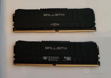 16GB RAM DDR4 Crucial Ballistix 3600/CL16