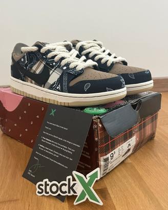 Nike dunk sb x Travis Scott-tg 43 nuove
