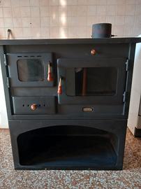 Cucina a legna con forno PRITY CS1P34 - 10 kW