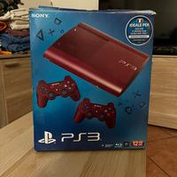 playstation 3 slim rossa