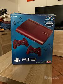 playstation 3 slim rossa