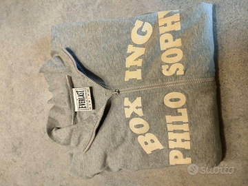 Felpa sportiva donna Everlast misura L, veste M