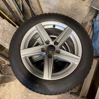 4 Cerchi Audi A3 16 + 4 gomme invernali 205/55 R16