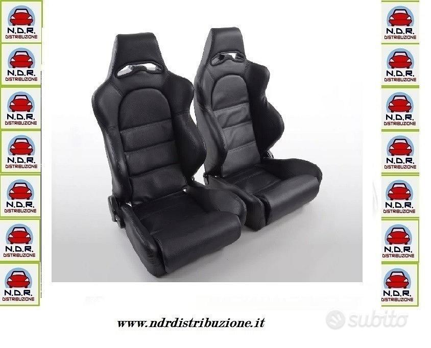 Subito - ndrdistribuzione.it - COPPIA SEDIOLINI SPORTIVI NERO BLACK STYLE - Accessori  Auto In vendita a Napoli