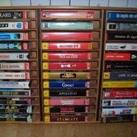 LOTTO COLLEZIONE DI 36 VIDEOCASSETTE VHS ORIGINALI