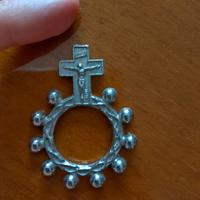 Anello rosario da dito