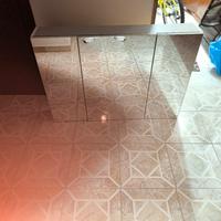 Specchiera da bagno 3 ante con luce