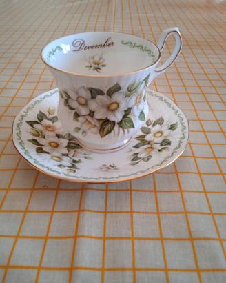 Tazza da The con piattino Queen's  Rosina China Co