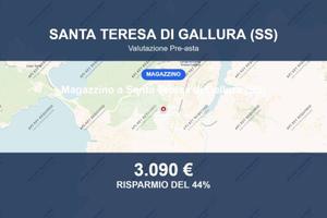 Immobile in asta di 17 m² a Santa Teresa Gallura