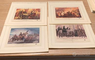 4 fogli bicentenario rivoluzione americana  1976