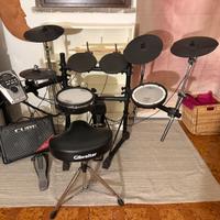 Batteria elettronica Roland TD15 +Crash+KickPedal