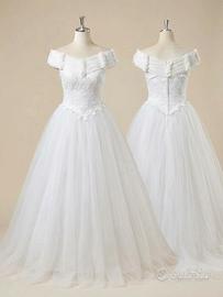 abito sposa principessa nuovo