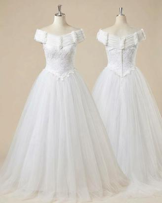 abito sposa principessa nuovo