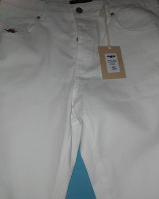 EL CHARRO jeans bianchi modello BULL