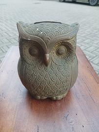 Salvadanaio a forma di gufo vintage 