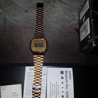 Orologio casio oro
