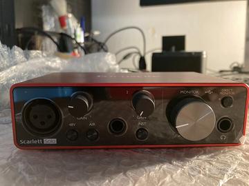 Focusrite Scarlett Solo 3rd gen - COME NUOVA