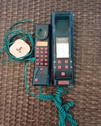 Telefono di Design Swatch Twintam con Segreteria