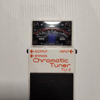 BOSS TU-2 Chromatic Tuner pedal