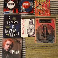 Lotto libri musicali  rock, pop, punk