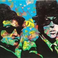 The blues Brothers painting