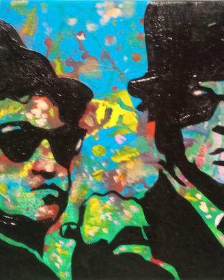 The blues Brothers painting