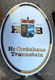 Insegna HB Hofbrauhaus Traunstein birra bavarese 