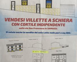 Vendesi villette a schiera samassi