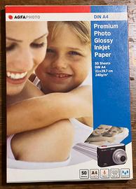 AGFAPHOTO carta fotografica50 fogl.A4 LUCIDA 240gr