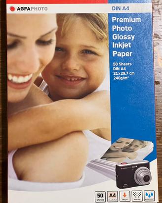 AGFAPHOTO carta fotografica50 fogl.A4 LUCIDA 240gr