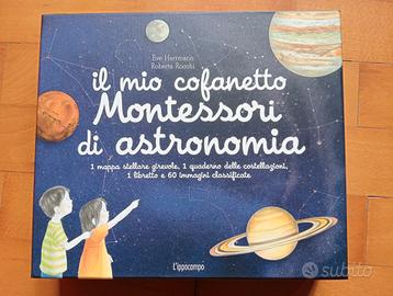 cofanetto Montessori astronomia
