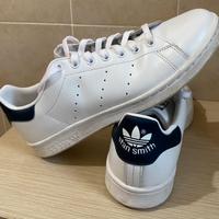 Adidas Stan Smith bianco-blu