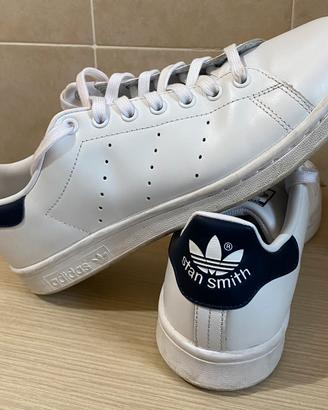 Adidas Stan Smith bianco-blu