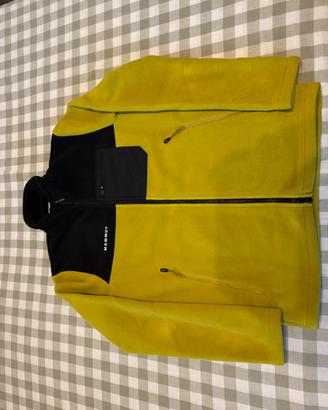 pile mammut giallo-nero taglia S