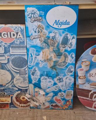 Cartelli Gelati Algida Sorbetteria di Ranieri