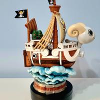 One Piece Going Merry chibi style