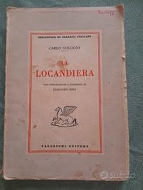 LA LOCANDIERA - Carlo Goldoni - Vallecchi Ed. 1949